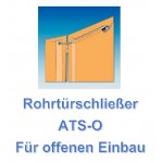 Rohrtrschlieer ATS-O fr offenen Einbau