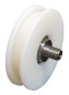 Preview: ZB Laufrolle Tuerblattaufhaengung S7/K7 Laufflaeche Durchmesser 60mm