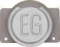 Preview: Tasterplatte SIGMA silber "EG"