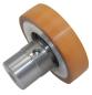 Preview: Laufrolle D=120 mm Achse und Schrauben