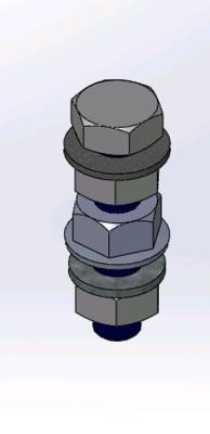 Tuerfluegel Aufhaengebolzen L=90