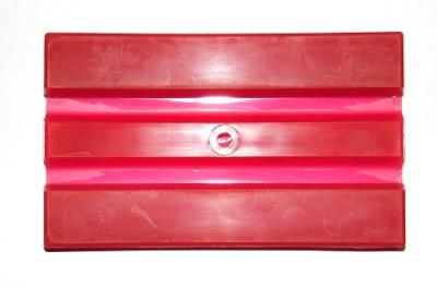 FSF-10-Einlage Aclathan KH rot, 140x29,5x30 mm, Nute 10,5 mm