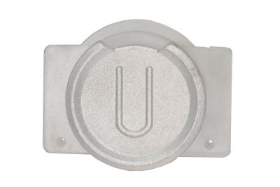 Tasterplatte SIGMA silber "U"