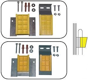 Aufhaenge-Set 17 x 80mm, unten