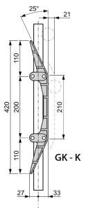 GK-K Gleitkurve kurz