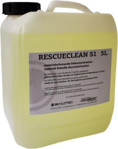 Dekontaminationsmittel fuer PSA, RescueClean S1