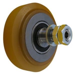 ZB Fuehrungsrolle RT100, D=100mm mit Exzenterbolzen