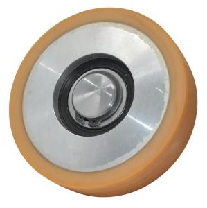 Laufrolle D=120 mm Achse und Schrauben