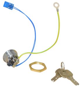 Schluesselschalter SH2 Chrom poliert