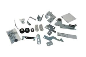 Tuerverriegelung kompl. mit fester Rolleneinheitbrinkl. Kontaktschalter