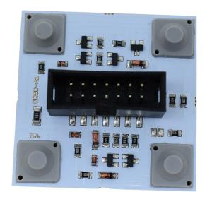 Drückerplatine DR9D Alarm LED rot