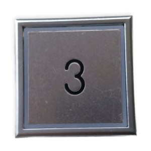ZB Taster STEP C blau "3"