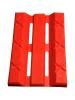 Einlage EM 9 PU (rot) fuer HSM + WSM, Schiene 9 mm, 140 x 29,5 x 30 mm