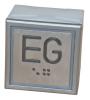 ZB Taster STEP C Brail/Tak rot "EG"