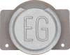 Tasterplatte SIGMA silber "EG"