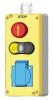 Grubensteuerstelle mit Stop,Licht,Steckdose(DE),Alarm-1S, unverdrahtet