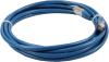 Systemkabel 3,0m blau fuer SM1, Patchkabel CAT5-300 SFTP blau