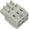 Stecker weiblich WAGO 0,08 - 2,5qmm m. Erdung