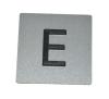 Tasterplatte D28, 32x32mm, Taktil 15mm schwarz " E "