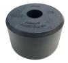 Aufsetzpuffer D3, D=125 x 80 mm, mit runder Stahlplatte