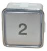 Taster MT42 VIII, Symbol 2br- gelasertbr- LED-Farbe ROTbr- LED-Spannung 30V