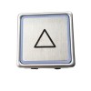 Taster ST40Q LED 24V, Symbol Pfeil AUFWAERTS  - graviert schwarz