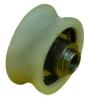Gegenrolle PA6G ø36/33/30/M8 x 15 mm 1 x Lager 6000 ZZ, Achse zentr. M8 IG
