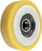 Rolle VAL ø100/20 x 25 mm VU 93°/Al. 1 x Lager 6204 2RS SKF, Sicherungsring