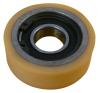 Rolle VSL ø60/20 x 20 mm VU 93°/St. 1 x Lager 6004 2RS, Sicherungsring