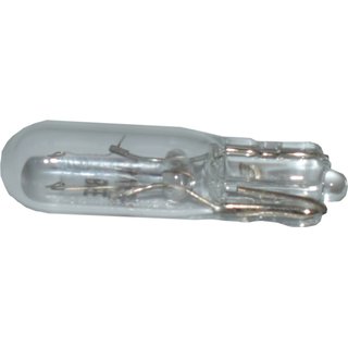 Glhlampe 24V-1W-W2x4,6D klar, Glassockel, R-Tableau