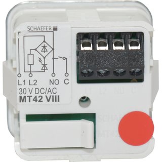 MT42 VIII, geprgt 1 Brailleschrift, LED 30V - rot