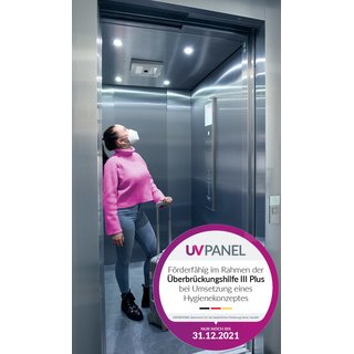 UVPANEL elevator L  zur Aufzugsdesinfektion