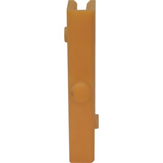 Fahrkorbfhrungsschuheinlage passend fr Eggers-Kehrhan, Schiene 5mm, 100x16,5x30mm