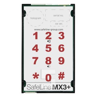 SafeLine MX3 Hinterbau mit 3mm LED Piktogramme