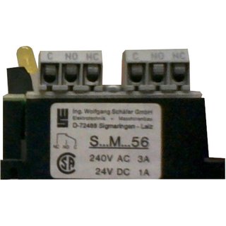 S 2 Ma 56, Schlsselschalter vorbereitet fr Profilhalbzylinder (Ohne Zylinder), Anordnung LED:mitte, Spannung LED:24-30V, Farbe LED:gelb