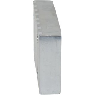 Klemmplatte aus Aluminium fr Zahnriemen Profil T10 Riemenbreite 16mm