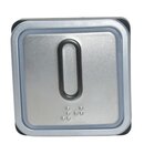 B50Q XL VIII Symbol 0, geprgt, Braille, Tastplartte...
