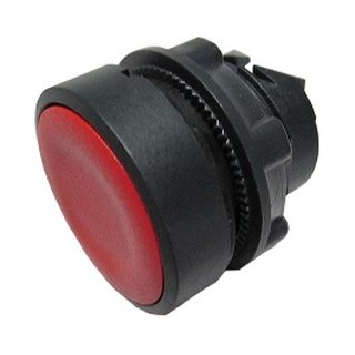 Frontelement fr Drucktaste, rot, flach fr Leuchtdruck, Durchm. 22mm, ZB5AA4