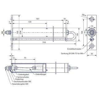 ATS-600 - 75, 34, untenliegend, Trbreite max.1200mm