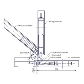 ATS-600 - 75, 34, untenliegend, Trbreite max.1200mm