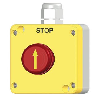 Stop Schalter, IP54 mit Schaltstellungsanzeige 1