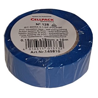 Cellpack Isolierband 128 / 19mm x10m bl